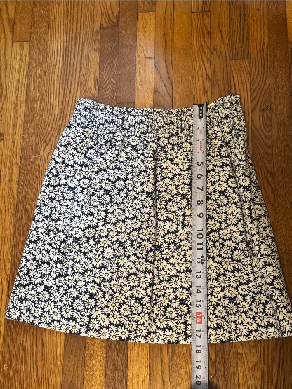 J. Crew Floral Daisy A-Line Skirt